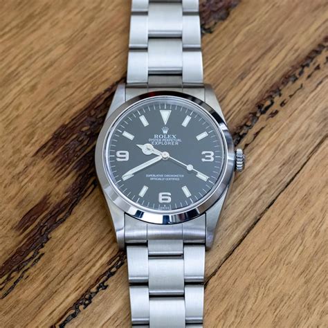 rolex explorer 14270 swiss dial|rolex explorer 14270 review.